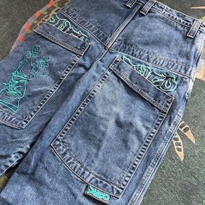 Vintage jnco graphite Jeans Rare 32 x 34 skater grunge Great Condition